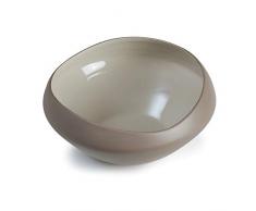 Sibo Homeconcept Galeo - Insalatiera in Pietra e Lino, 27 cm