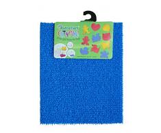 AstroTurf Cut4Fun Zerbino Decorativo, Polietilene, Blu, 60x50x2 cm