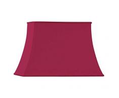 Paralume Forma Pagoda rettangoloÂ âÂ 35Â x 25/23Â x 14/25Â âÂ Bordeaux