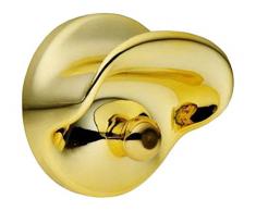 Kartell Gancio Appendiabiti, ABS, Giallo (Oro), 2 unitÃ 