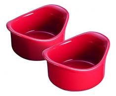 Prestige Create, pirofila in Ceramica, 23Â cm, Ceramica, Red, 4-Pezzi