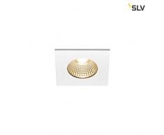 SLV PATTA-I - Lampada da soffitto a LED per esterni, rettangolare, DL IP65, luce bianca 1800-3000K, in alluminio, 7,3 W