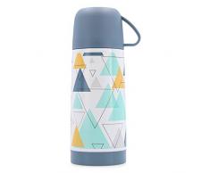 Quid Mint Thermos 0,35 l, doppia parete interna in acciaio inox, mantiene la temperatura fino a 12 ore, senza amianto, INOX_14/1_201