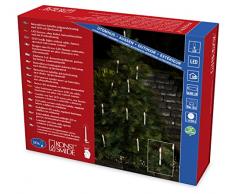 Konstsmide albero LED illuminazione, 10Â candele bianche senza fili con telecomando, 10Â diodi a luce bianca calda, funzionamento a batteria, esterno IP44, 20Â x AA 1,5Â V, 2Â x AAA 1,5Â V incluse 1930Â âÂ 100