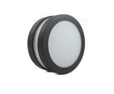 Applique LED, Parete Esterno Interno, SMD 5W, Luce Bianca Rotondo Roxen