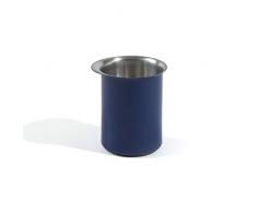 Tiipoi Ayasa dosatore per Latte, in Alluminio, Blu, 7.8Â x 8.5Â x 9.7Â cm