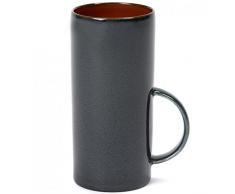 SERAX B5117301B - Servizio da tÃ¨ Terres de RÃªves, in griglia, colore blu scuro