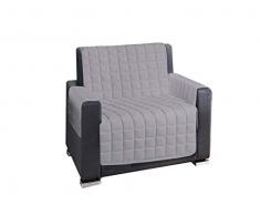 Savoltex Snc Salvapoltrona, Grigio Chiaro, Poltrona