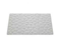 FERIDRAS Diamanti Tappeto Antiscivolo, Gomma, Bianco, 3x20x51 cm
