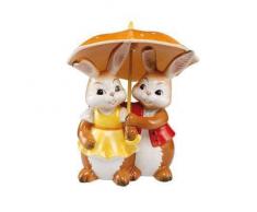 Goebel Ostern Statuetta Coniglietto Pasquale, Porcellana, Multicolore, 12.50x10x15 cm