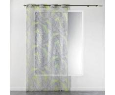 Douceur dIntÃ©rieur Tenda con Occhielli, 140 x 240 cm, Stampa trasferibile Chic Acceso Giallo