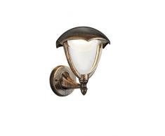 Trio Leuchten Lampada Esterno Integriert, 6 W, Rostfarbig Antik, 22,00 x 20,00 x 24,00 cm
