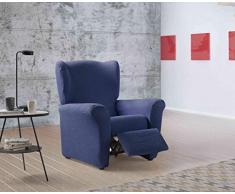 Zebra Textil 24736, Copripoltrona Elastica Z51 Relax, Blu