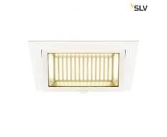 SLV Alamea plafoniera lampada da incasso, alluminio, Bianco