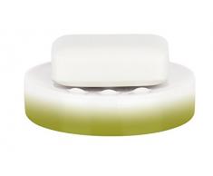 Portasapone Tubo Spirella, Porcellana, Pendenza, Verde Lime