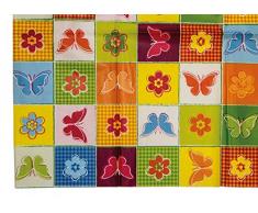 X mas and more Centrotavola Butterfly, ca. 80 x 80 cm in Materiale plastificato