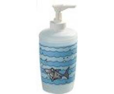 Wenko Sharky Distributore di Sapone, Multicolore, 7Â x 7Â x 16.5Â cm