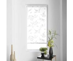 store dintérieur Tenda avvolgibile Imp. Giapponese Poliestere Rosssignol Bianco, Bianco, 60 x 180 cm
