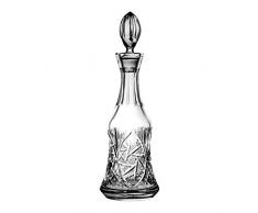 Crystaljulia 10526 - Caraffa per vino, in cristallo al piombo, 750 ml