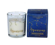 Gisela Graham Aquarius - Mini candela profumata in scatola