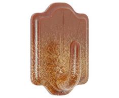 BRINOX Mini Appendiabiti Adesivo Mediana Legno