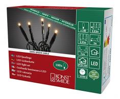 Konstsmide 6354-820 Adatto per uso interno 100lampada(e) Adatto per uso esterno Micro LED Nero illuminazione decorativa