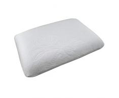 BellaSoft Cuscino da Viaggio Viaggio – Cuscino Ortopedico in Memory Foam per Dormire su Schiena e Fianchi, 40 x 25 x 10 cm
