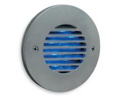 Firstlight, Faretto LED da incasso a parete o per gradino, Grigio (Satin Steel), 12,0 V