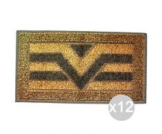 Glooke Selected Set 12 Zerbino Fondo Gomma 50X 80 Oslo Strong 0635/D Decorazione per La Casa, Multicolore, Unica