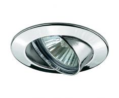 Paulmann 989.43 Faretto Recessed Lighting Spot Cromo Gu10 50 W
