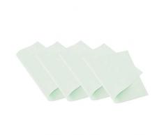 Venilia Set Mint Tessuto Triangle Verde Menta, Tavola, Vinile, Tovaglietta per Sala da Pranzo, 4 Pezzi, 30 x 450 cm, 59003, 30 x 45 cm