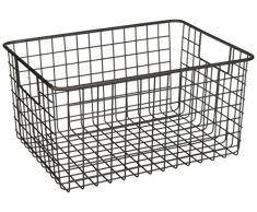 InterDesign, Cestino portaoggetti per Cucina, dispensa, Armadio, 12 x 9 x 6