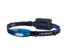 Led Lenser H4 Torcia a fascia Nero, Blu