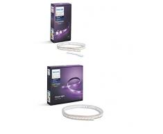 Philips Lighting Hue White And Color Lightstrip Striscia LED Smart da 200 cm + Estensione da 100 cm