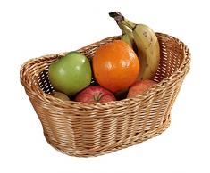 Kesper 17822 plastica, Cestino per Il Pane, 28 x 21 x 13 cm, Colore: Marrone