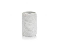 Zeller Portaspazzolini in plastica Colore Bianco