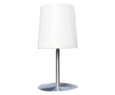 Gacoli Checkmate no. 1-Lampada, torcia e caricabatterie, 23 x 13 x 3 cm, colore: Bianco
