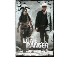 Empire - Poster del Film The Lone Ranger, con Accessori per Il Fissaggio Multicolore