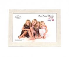 Tradizionali foto e cornici britannici Inov8 PFES-DWWH-DA1, doppia visiera 2 x 10 x 15 cm, legni bianco 20 x 30 cm