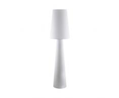 Eglo Carpara - Lampada a stelo in tessuto, 60 W, colore: bianco