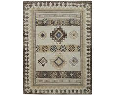 Bakero Kilim Natural 32464 - Coperta in lana, 155 x 240 cm