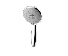 Croydex, Soffione doccia cromato a 4 funzioni Contour Duschkopf mit 4 Funktionen Chrom