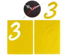 Asir Group LLC Orologio da Parete, Multicolore