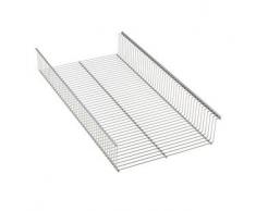 Elfa 457180 - Mensola a Cestino 30, 9,6 x 33,7 x 90,2 cm, Colore: Platino