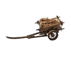 Bertoni carriola in Legno con Paglia, Legno, Taglia Unica
