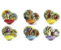 Excelsa Havana Servizio Piatti 18 Pezzi, Porcellana e Ceramica