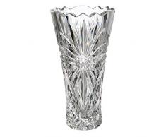 Vetro di Bohemia Vaso, Vetro, 10Â x 10Â x 18Â cm