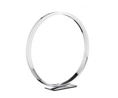 WOFI Lampada da Tavolo Integriert, 13 W, Argento, Ø: 50