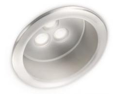 Philips NOMIA Lampada Bagno con Faretti LED 1x 7.5 W, Lampadina Non Inclusa
