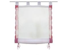 Home fashion 79168-831 - Persiana avvolgibile in Voile 145x80 cm